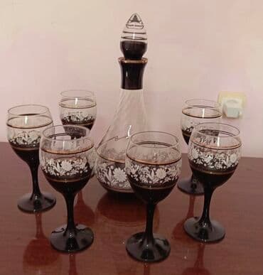 nar sixan aparat: Rəng - Qara, Xrustal, 6, 1,5 bucket volume l, Çexiya — 2