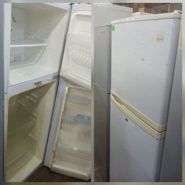 İkiqapılı soyuducu - Üst kamera — dondurucu bölmə, tənzimlənən rəf -