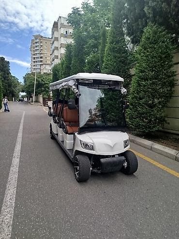 brabus disk: Elektrikli 6+2 yerlik tur avtomobili (golf kar) - Uzun baza, 3 cərgə — 1