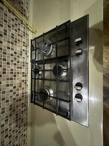 kukna mebelleri: Mətbəx mebeli dəsti – L formalı, ağ rəngli daş tipli stolüstü ilə — 4