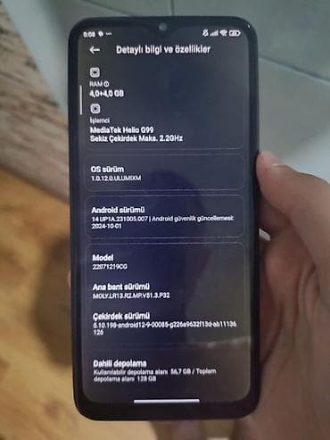 poco telefonlar: Poco M5, 128 GB, rəng - Qara, Sensor — 2