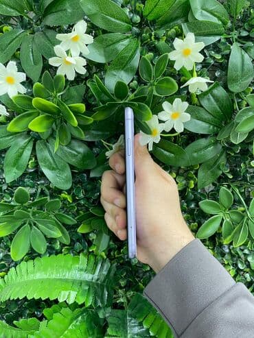 ayfon 11 dubay: IPhone 11, 128 GB, Deep Purple, Zəmanət, Simsiz şarj, Face ID — 5