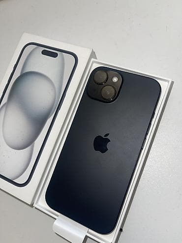 IPhone 15, 128 GB, Qara, Face ID lalafo.az -da IPhone 15, 128 GB, Qara, Face ID