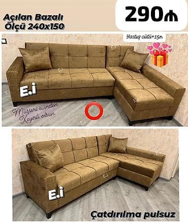 Künc divan, Yeni, Açılan, Bazalı, Parça, Pulsuz çatdırılma lalafo.az -da Künc divan, Yeni, Açılan, Bazalı, Parça, Pulsuz çatdırılma