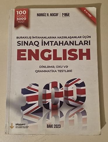 Məhsul: “Sınaq İmtahanları – English” (Nərgiz R. Nəcəf, NR Academy) lalafo.az -da Məhsul: “Sınaq İmtahanları – English” (Nərgiz R. Nəcəf, NR Academy)
