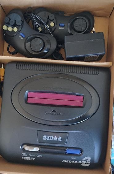 80 gb hard disk: SEDAA MEDAA DRIVE II – 16-Bit Video Oyun Konsolu (İşlənməyib) — 2