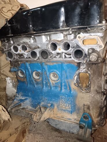 VAZ 2103/2107 üçün komple motor - Mühərrik bloku üzərində “VAZ