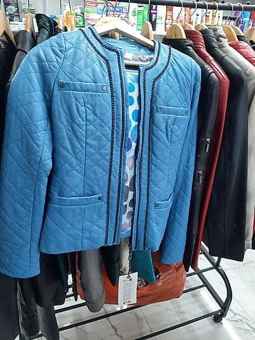 krop geyim: Qadın dəri gödəkçələri – müxtəlif model və rənglər - Material: təbii — 4