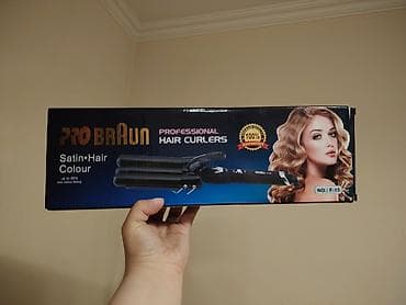 PRO BRAUN Professional Hair Curlers – model F-15 - 3 borulu
