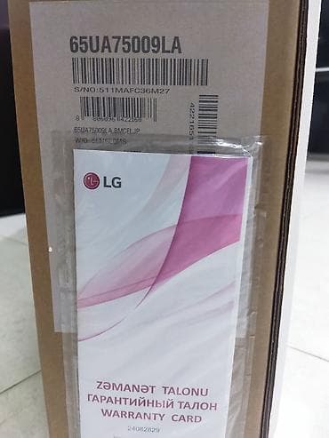 DVD və Blu-ray pleyerlər: Yeni Televizor LG LED ekran 65" 4K (3840x2160), Ödənişli çatdırılma — 2