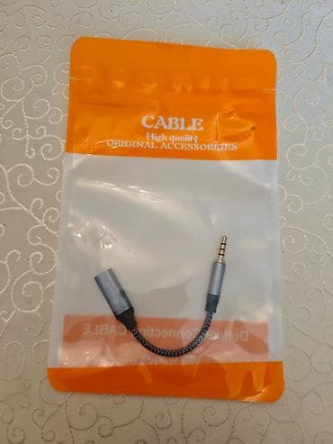 mp3 fm modulator: Riksoin oturucu adapter perexodnik USB-C to 3.5 Jack keyfiyetli ve — 1