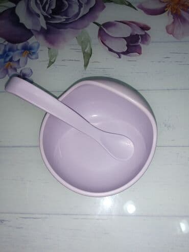 uşaqlar üçün casus dəsti: Silikon uşaq boşqabı. Stola yapışır. Çox rahatdır — 3