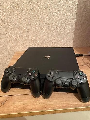 ps3 ps4: Sony PlayStation 4 Pro 1TB komplekti - Konsol: PS4 Pro (jet black) — 1