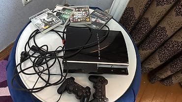 PlayStation 3 (Fat model) oyun konsolu dəsti Dəstinə daxildir: - PS3