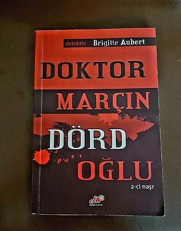 Kitablar və jurnallar: 1. Doktor Marçın Dörd Oğlu - 4 azn 2. Son Hadisə - 4 azn 3. Boskomb — 2
