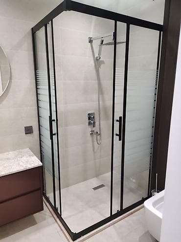 hamam ucun krantlar: Üstü açıq kabina, Künc üçün, Ödənişli çatdırılma — 4