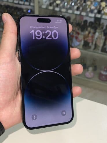 ayfon 14 pro max 2 el: IPhone 14 Pro Max, 256 GB, Black Titanium, Face ID — 2