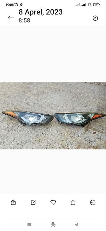 vaz 2109 samara: Hunday Elantra faraları kamplekt xaricdən gətirilən avtomobilin — 1