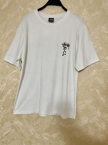 u s polo: Futbolka, Stussy, M, rəng - Ağ — 2