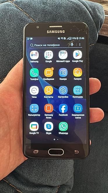 nokia e 72: Samsung Galaxy J5 Prime, 16 GB, rəng - Qara, Qırıq — 5