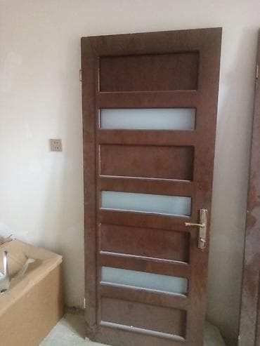 otaq qapsi: Daxili qapılar dəsti - Material: taxta əsaslı (MDF/laminasiya tipli — 4