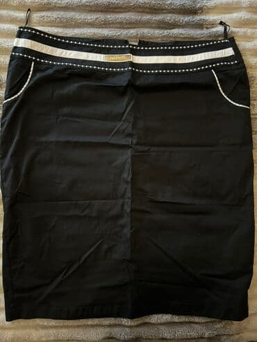 şiş qadın ətəkləri: Qara ətək dəsti - 2 ədəd ətək: biri klassik düz kəsimli qara ətək — 1