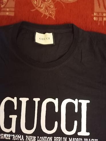 Futbolka, Gucci, 2XL, rəng - Qara lalafo.az -da Futbolka, Gucci, 2XL, rəng - Qara