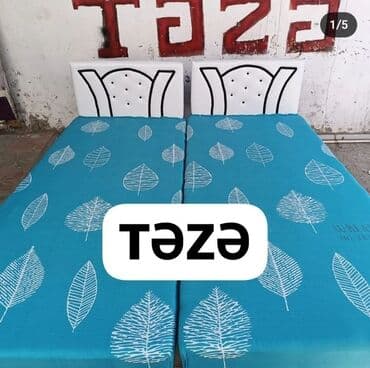 Трюмо: Новый, Односпальная кровать, Без подьемного механизма, Без матраса, Без выдвижных ящиков, Азербайджан — 3