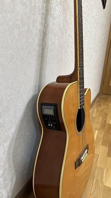 gitar akustik: Akustik gitara, 6 sim, İşlənmiş, Pulsuz çatdırılma — 2