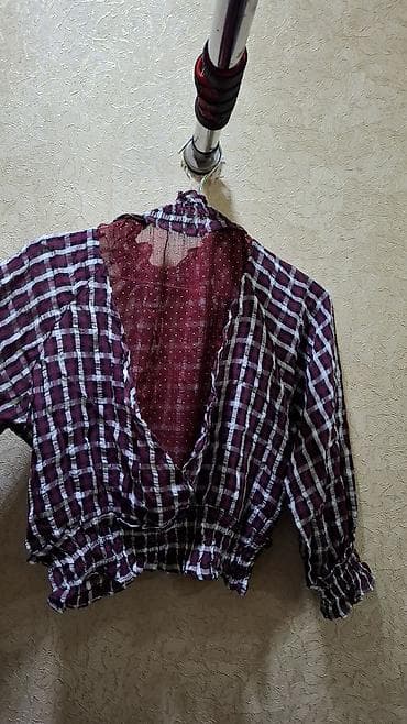 Uşaq üçün zərif materialdan hazırlanmış göyərti-bənövşəyi tonlarda — 3
