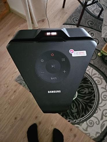 ev dinamik: İşlənmiş Samsung Kolonka, Növ - Portativ, rəng - Qara — 1