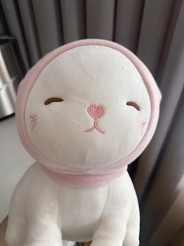 hello kitty oyuncaq: Yumşaq oyuncağ – pişik balası fiquru - Dizayn: Ağ bədənli, açıq — 3