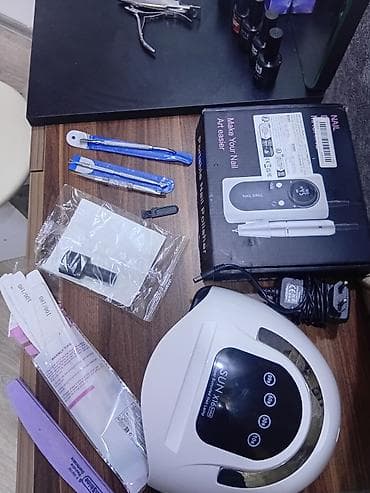 Manikür və gel lak üçün tam dəst men bunu aldimki ozum evde oz