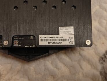 başı blokun qaz: Videokart Asus GeForce GTX 980, 4 GB, İşlənmiş — 3