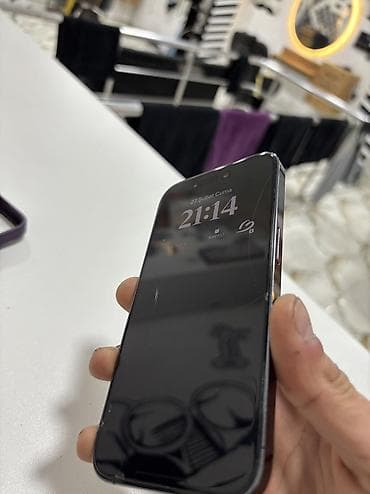 telefon duyməli: IPhone 14 Pro, 128 GB, Deep Purple, Face ID — 8