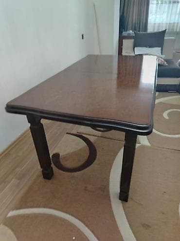 Klassik üslubda yemək otağı dəsti - Masa: düzbucaqlı forma lalafo.az -da Klassik üslubda yemək otağı dəsti - Masa: düzbucaqlı forma