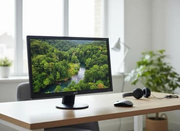 (YANLIZ WP ZƏNGLƏRI)Acer V203HL LCD monitor - Ekran ölçüsü: 20″ (51