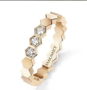 1 karat brilliant: Dəstə daxildir: Üzük, Chopard, Sarı qızıl, 750 Əyar, 10 g — 1