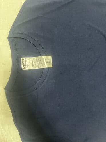 Рубашки: Мужская футболка, 2XL, цвет - Синий — 4