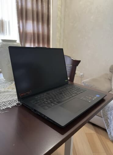 işlənmiş notbuklar: ASUS TUF Gaming seriyasından qara rəngli 17 düymlük (çərçivələr incə) — 1