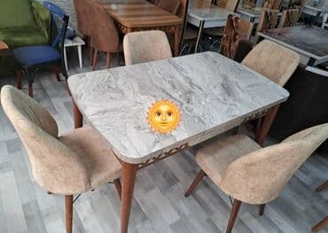 Mətbəx üçün, Yeni, Açılan, Dördbucaq masa, 4 stul lalafo.az -da Mətbəx üçün, Yeni, Açılan, Dördbucaq masa, 4 stul