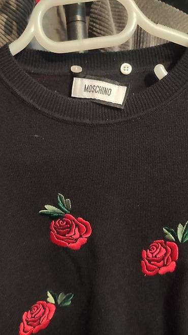 kurk jilet: Жилет, Moschino, M, цвет - Черный — 4