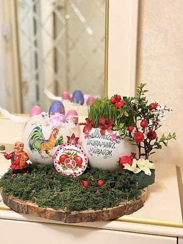 Her qiymete movcuddur!! Novruz dekoru üçün əl işləri – yumurta
