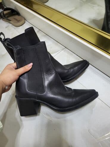 qadın bot: Zara, Ölçü: 40, rəng - Qara, Yeni — 2