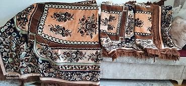 bamboo tekstil nerimanov: Divan üçün rəng - Qəhvəyi Yataq örtüyü — 1