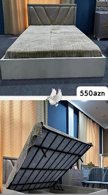 Yeni, İkinəfərlik çarpayı, Bazalı, Matras ilə, Siyirməsiz