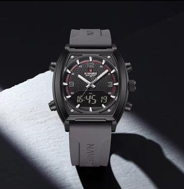 fosfor tesbeh: Yeni, Qol saatı, NaviForce, rəng - Qara — 1