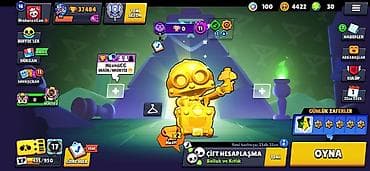 Brawl Stars hesabı – yüksək səviyyəli profil - Kupa yolu: 37.484 -