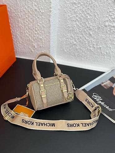 🤎 Michael Kors Bedford Travel XS Satchel ✨ Premium dizayn 👜 Gündəlik — 2
