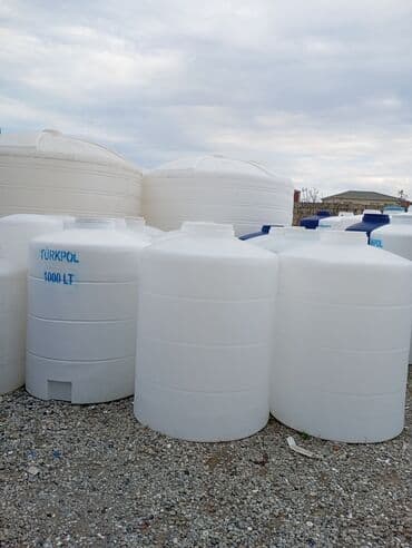 su çəni işlenmiş: Bak, Plastik, 10000 l l, Yeni, Pulsuz çatdırılma — 3